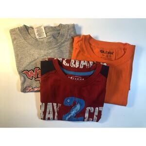 Lot of 3 Boys T-shirts, Short-sleeved, Tank, Size L